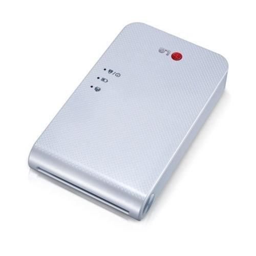 lg poche photo 2 pd239 portable mini imprimante photo mobile blanc