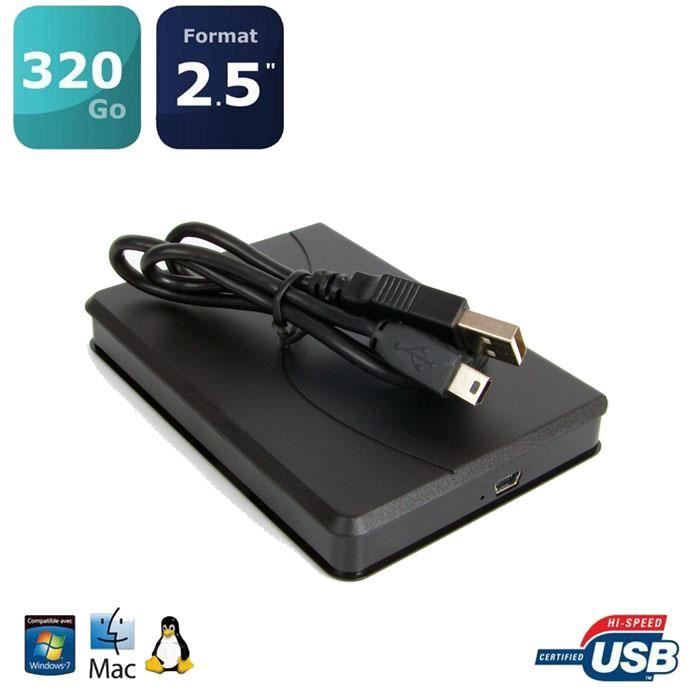 / Vente disque dur externe Disque dur externe 320go 2,5"