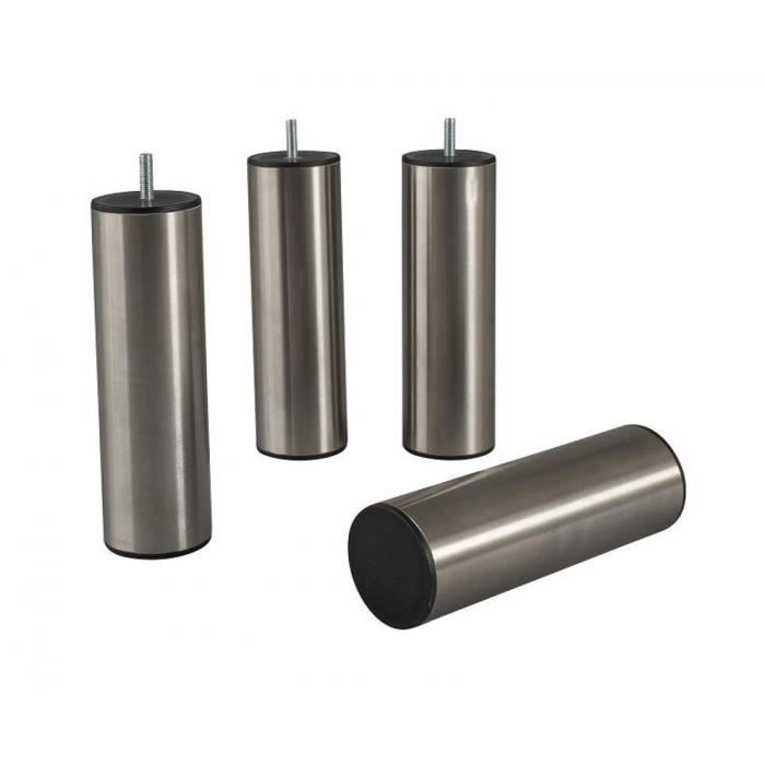 Pied de lit en Métal, pied de lit en alu, pied de lit en inox