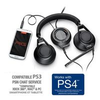 PLANTRONICS RIG Micro Casque Multi plateformes PLANTRONICS RIG Micro Casque Multi plateformes