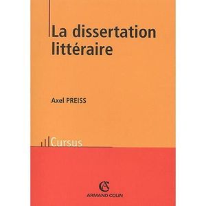plan de la dissertation litteraire plan de la dissertation litteraire