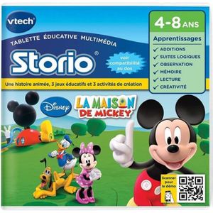 VTECH Jeu Educatif Storio La Maison De Mickey
