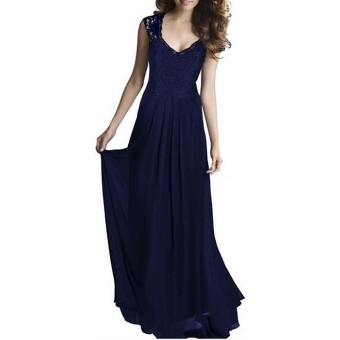 bleu marin robe de soir 233 e de cocktail longue dentelle sans bleu marin robe de soir 233 e de cocktail longue dentelle sans