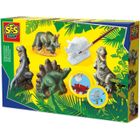  Dinosaures En Plâtre