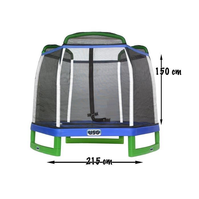 USG Trampoline 215 cm Spécial Enfants Achat / Vente trampoline