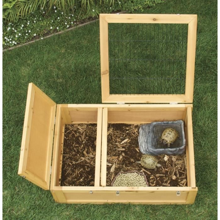 CAGE BOIS TORTUE DE TERRE « HOUSELAND » Achat /