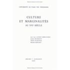 DICTIONNAIRES / LANGUES Culture et marginalites au xvi siecle