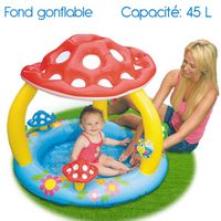 PISCINE DE JEUX - PISCINE GONFLABLE - PATAUGEOIRE Piscine Gonflable Champignon