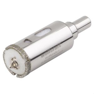 WOLFCRAFT Trépan ? 25mm pour carrelage queue ronde ? 10mm