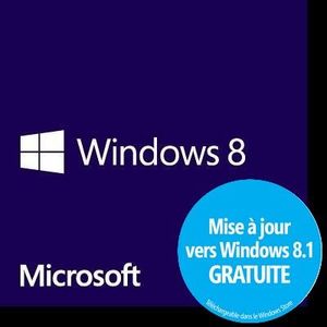SYSTÊME D'EXPLOITATION Windows 8 OEM edition 64 bits SYSTÊME D'EXPLOITATION Windows 8 OEM edition 64 bits