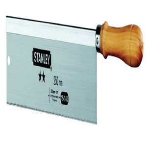 Scie ? araser Stanley - Denture universelle - 13 dents/pouce - Dimensions 250 mm