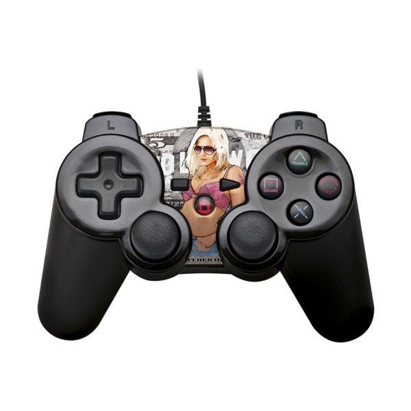 Manette filaire BIGBEN PS3/PC Californian Girl Achat / Vente manette