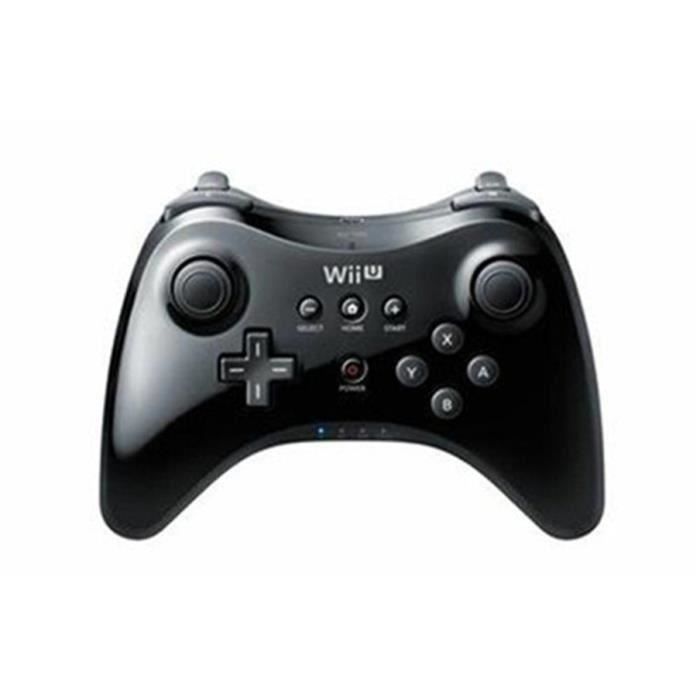 Manette Classique Wii U Pro Noire Console Achat / Vente console wii