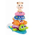  SOPHIE LA GIRAFE Jouet Bain Splash&Surf Pyramide