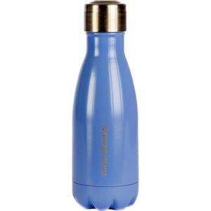 YOKO DESIGN Bouteille isotherme double paroi 260 ml bleu mat