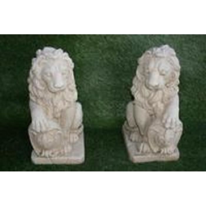 Statue lion Achat / Vente Statue lion pas cher Cdiscount