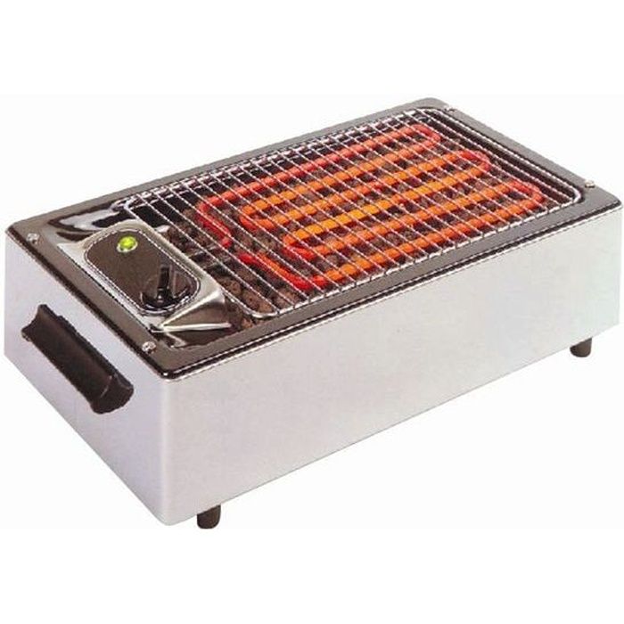 barbecue electrique avec pierre de lave