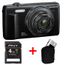 OLYMPUS VR340 Noir + Carte SD 4Go + Etui