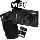  CANON IXUS 240 HS NOIR + Etui + Carte SD 4Go