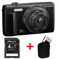  OLYMPUS VR340 Noir + Carte SD 4Go + Etui