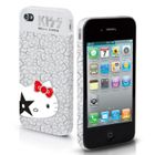 HOUSSE-COQUE TELEPHONE KISS HELLO KITTY Coque Blanche