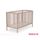 LIT NON PLIANT BEBE AT4 Lit bébé Gris 05 -  60x120cm