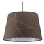 LUSTRE - SUSPENSION - PLAFONNIER MOOVE Suspension chocolat D36cm