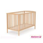 LIT NON PLIANT BEBE AT4 Lit bébé Naturel 60x120cm