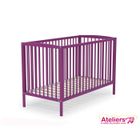 LIT NON PLIANT BEBE AT4 Lit 60x120  rose 04
