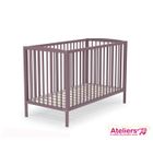 LIT NON PLIANT BEBE AT4 Lit bébé Violet 60x120cm