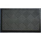 PAILLASSON - DECROTTOIR Tapis d'entrée 45x75 cm carreaux coloris gris