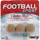 USTENSILE BABY Smoby 3 balles de baby foot en liège