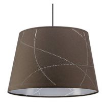 LUSTRE - SUSPENSION - PLAFONNIER MOOVE Suspension chocolat D36cm