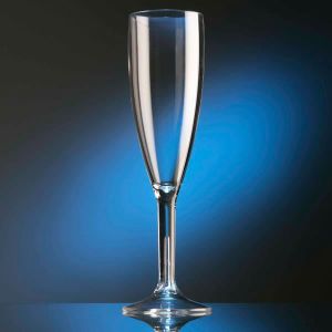 Coupes à champagne personnalisées en 1 couleur