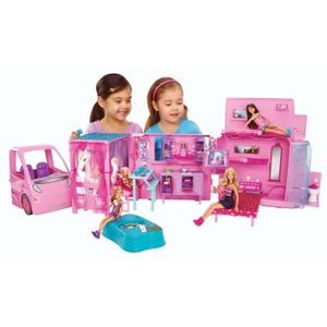POUPÉE - POUPON Barbie - Camping Car Equestre Barbie POUPÉE - POUPON Barbie - Camping Car Equestre Barbie