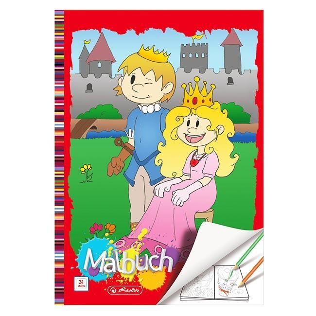 Cahier de coloriage Herlitz A4 12 motifs assortis Achat f her