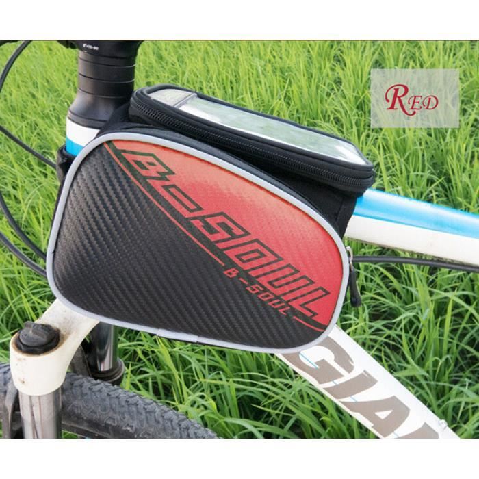 Panier Vélo Pliant étanche MiOYOOW – Sacoche Guidon Amovible Avec Fermeture éclair – Grand/petit Modèle