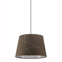 LUSTRE - SUSPENSION - PLAFONNIER MOOVE Suspension chocolat D36cm