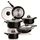 BATTERIE DE CUISINE  BIALETTI Semplicity Batterie 10 pièces induction