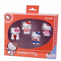  Boite Cadeau 4 Figurines Hello Kitty