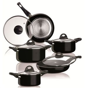 BATTERIE DE CUISINE  BIALETTI Semplicity Batterie 10 pièces induction