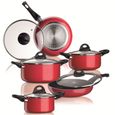 BATTERIE DE CUISINE  BIALETTI ATETERNUM "DEGUSTO" Set induction 10 pièc