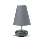 LAMPE A POSER  Lampe céramique grise