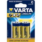  Lot de 2 piles alcalines Longlife Extra LR14 - C