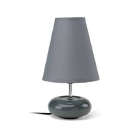 LAMPE A POSER  Lampe céramique grise
