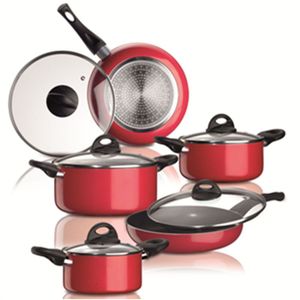 BATTERIE DE CUISINE  BIALETTI Semplicity batterie 10 pièces induction