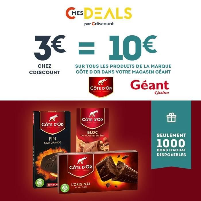 Coupons reduction cote d'or