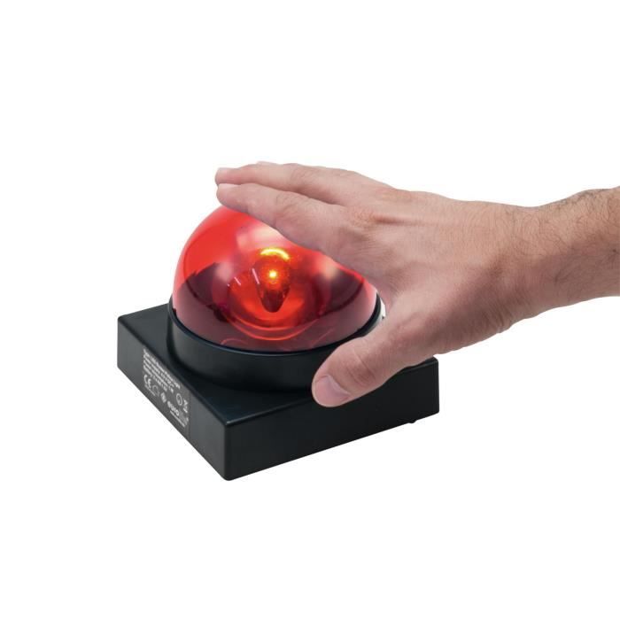 LED Buzzer gyrophare rouge lampe et spot de scène, prix pas cher