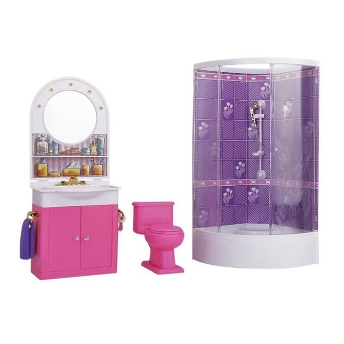 15 Accessoires Miniatures Salle De Bain Pour Maison De Poupée - Échelle 1:12, Décoration Lutin De Noël, Jouet