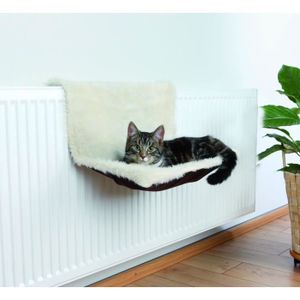 TRIXIE Lit radiateur, peluche/suédine pour chat